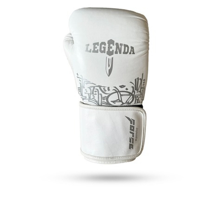 Боксерские перчатки Infinite Force&LEGENDA Calligraphy белый