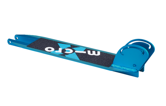 Дека (платформа) с наклейкой LIGHT, голубой