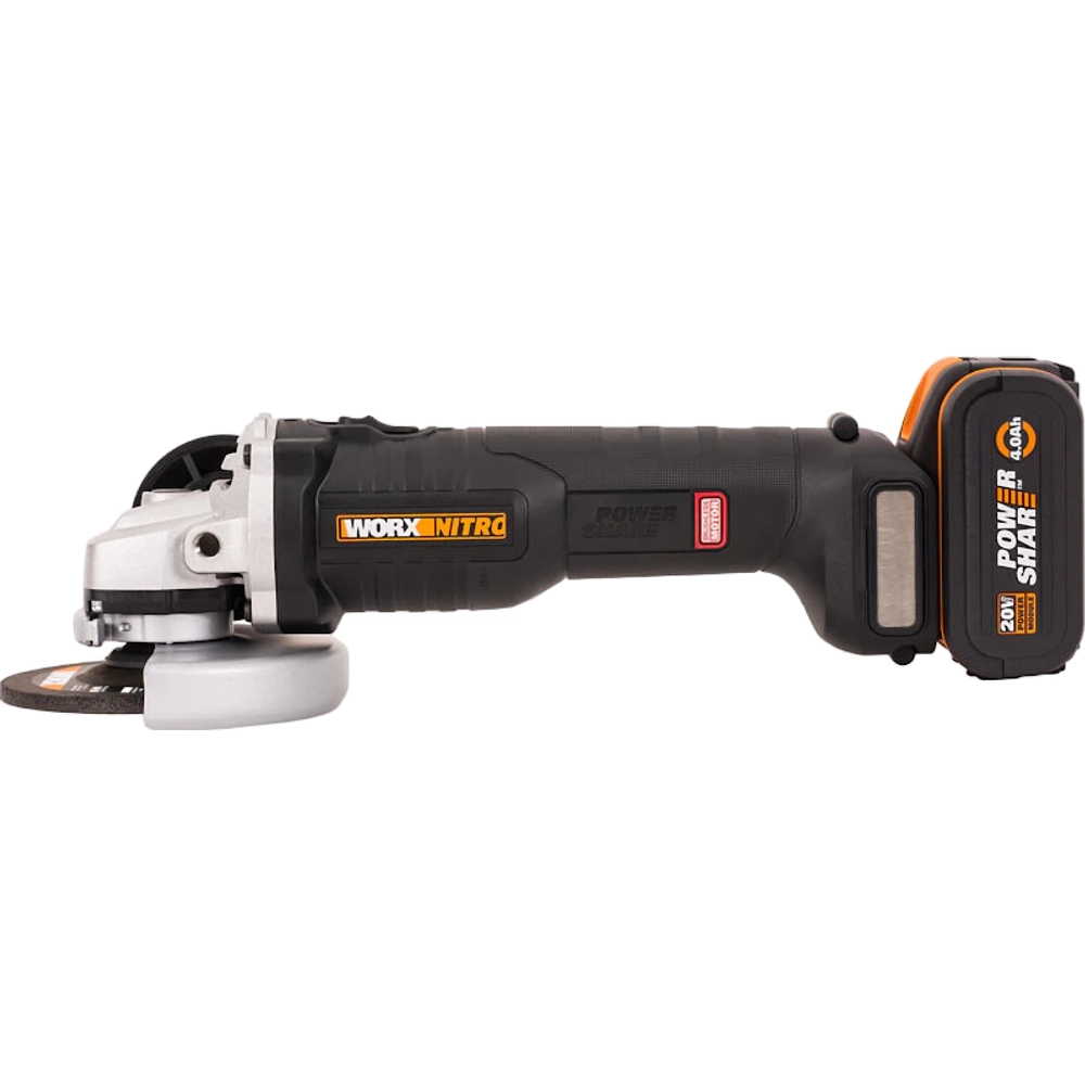 WORX WX813 аккумуляторная ушм (болгарка) (1 x 4 Ач, ЗУ) WX813