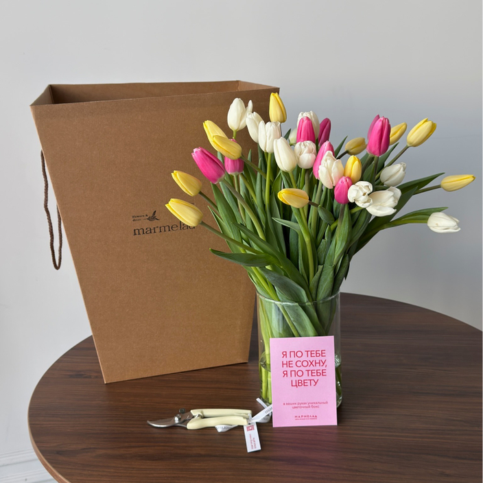 🌷Цветочный бокс Marmelad