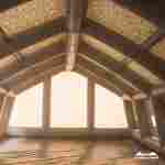 Пневмокаркасная всесезонная палатка «Комфорт» 5×3×2,5 м — из ПВХ, красная