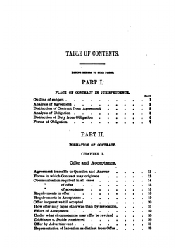 Principles of the English law of contract | Jerome C. Knowlton; William Reynell Anson