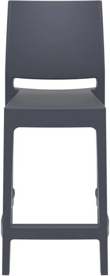 Полубарный стул Maya серый