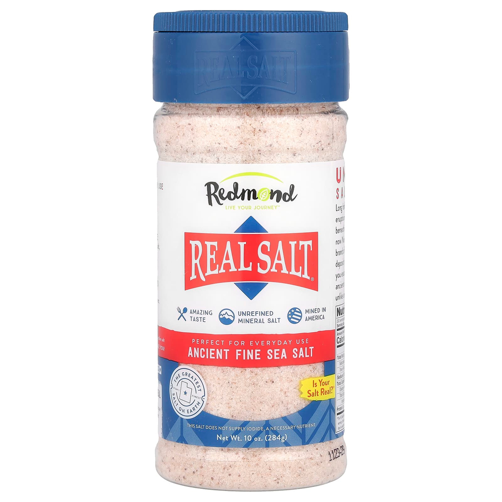 Redmond, Real Salt®, древняя мелкая морская соль, 284 г (10 унций)