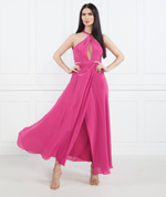 Шелковое платье Patrizia Pepe - фуксия(2A2522 A156)