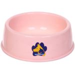 Миска пластиковая «КоТиК», цвет пудровый, 15*5см /300мл