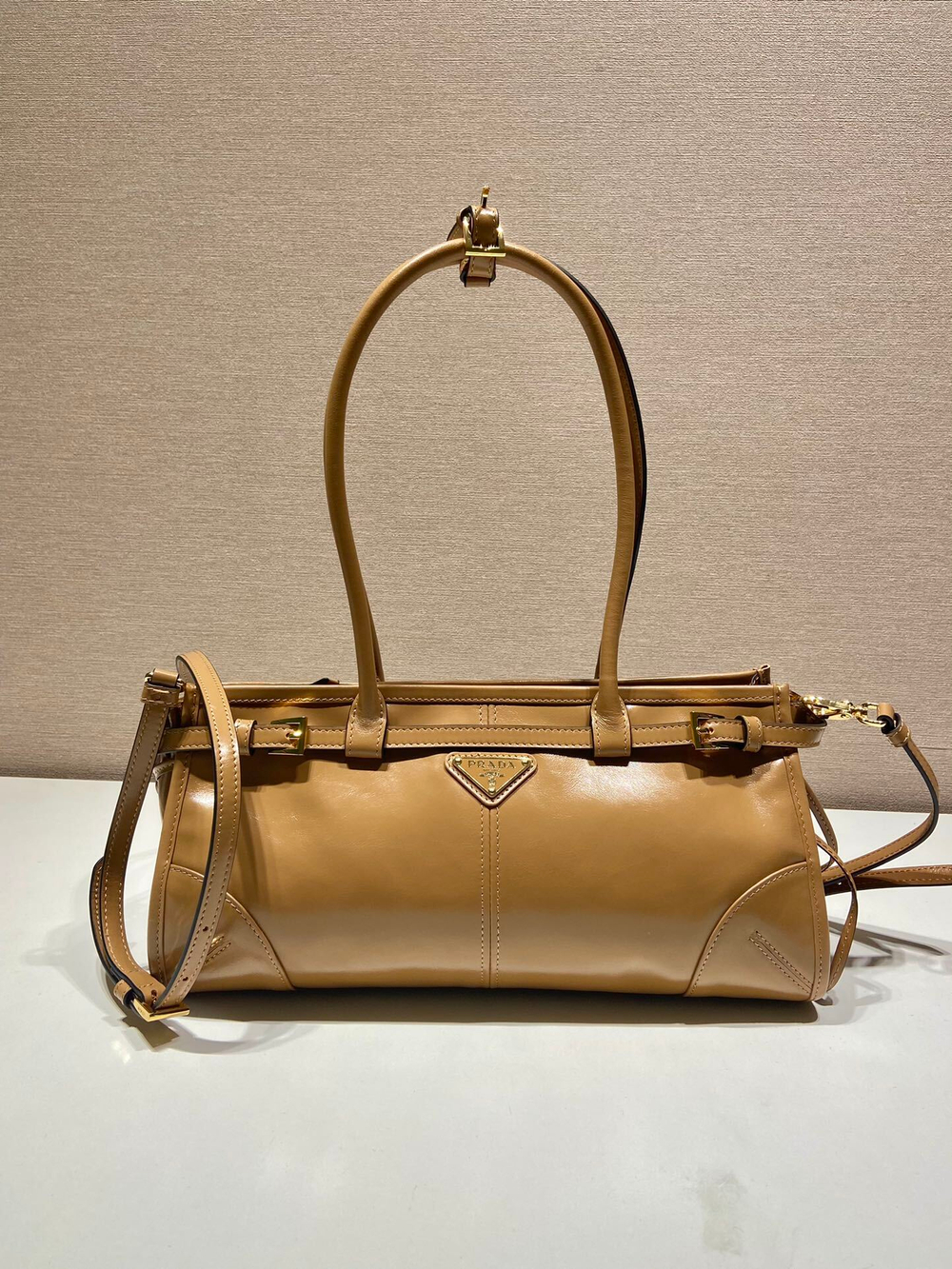 Prada Medium Leather Handbag 32 cm