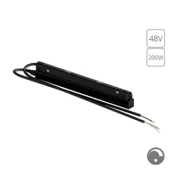 Блок питания встраиваемый в трек 48V 200W для магнитной трековой системы ARTE LAMP LINEA A482806N