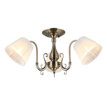 Люстра потолочная 3*E27 OML-29117-03 бронза Leonessa Omnilux