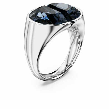 LUCENT:RING HALF CUT GRY/RHS 60