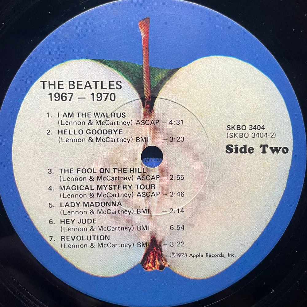 The Beatles - 1967-1970 2LP (США 1973г.)