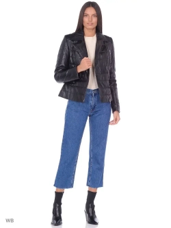 Косуха кожаная куртка женская Турция