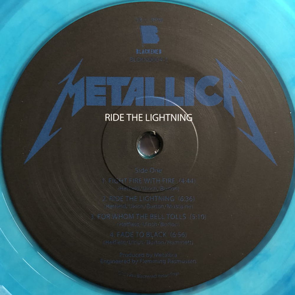 Metallica / Ride The Lightning (Coloured Vinyl)(LP)