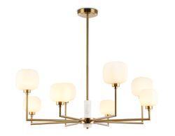 Ambrella Люстра на штанге с мрамором Ceramo Modern LH53017