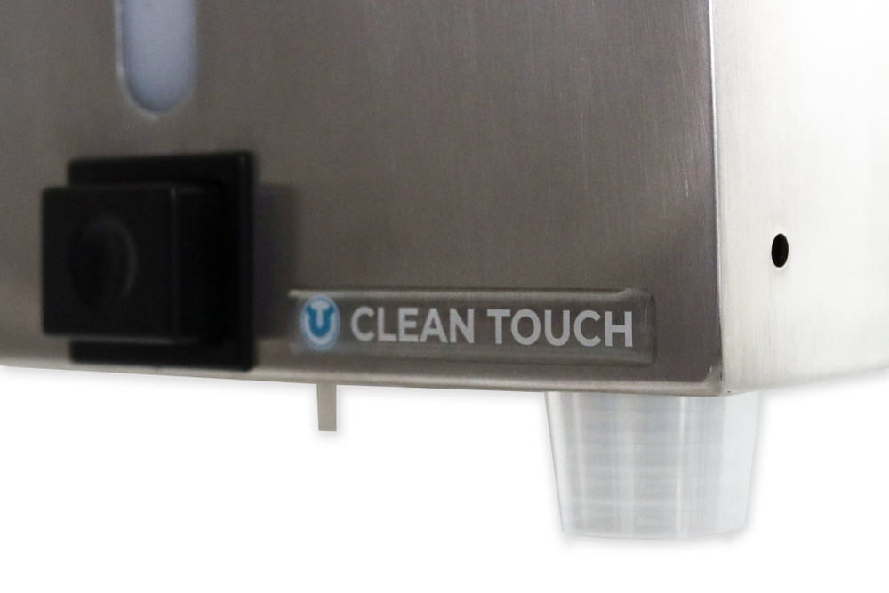 Диспенсер с ополаскивателем для полости рта Clean Touch (металл)