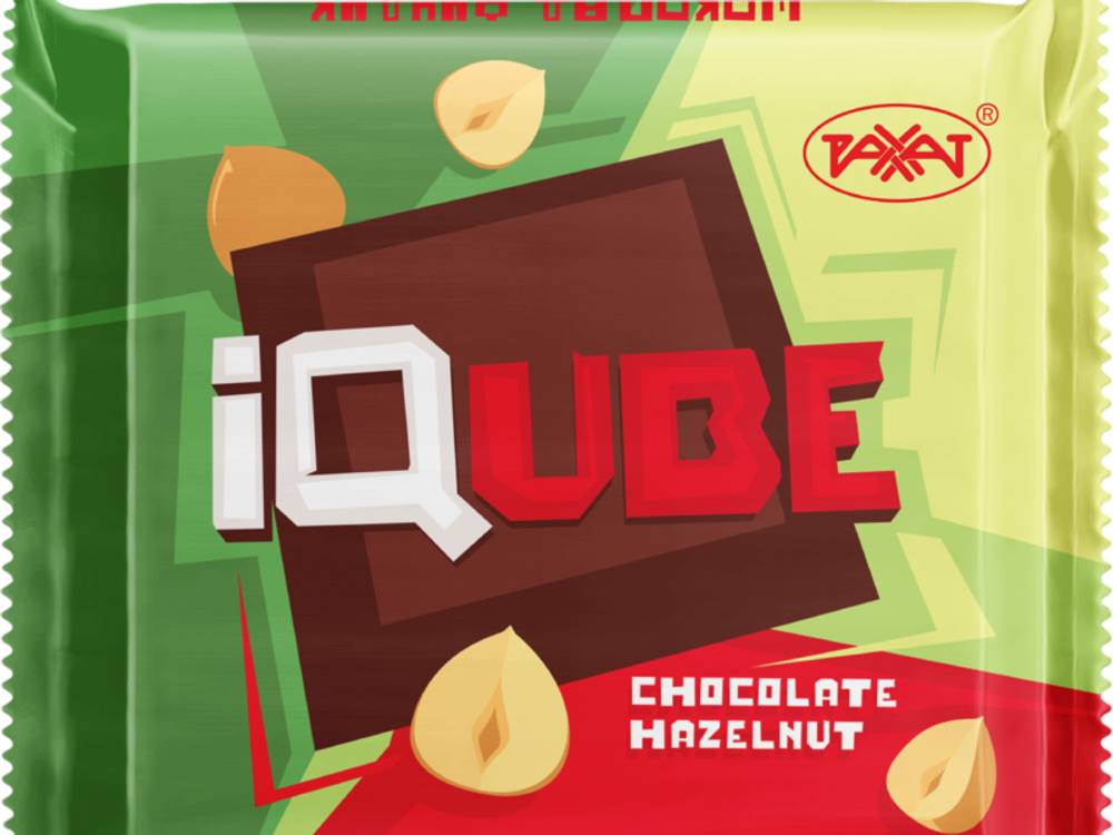 Шоколад IQube chocolate hazelnut пп/пл 0.070
