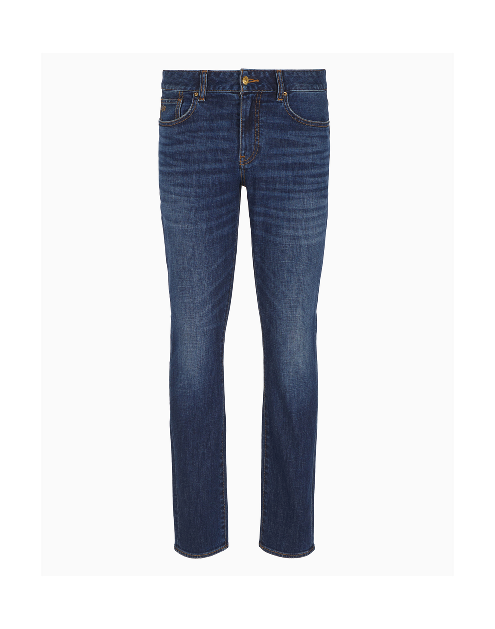 Джинсы скинни J14 цвета темного индиго Armani Exchange