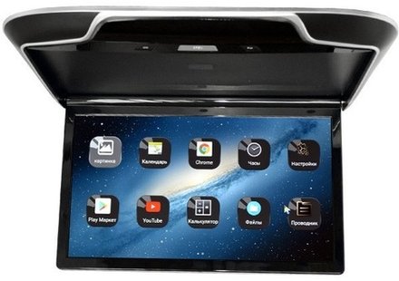 Монитор потолочный - ERGO ER22AND с экраном 22” (1920х1080 FullHD, Android,Смарт ТВ, 3+32Gb) черн
