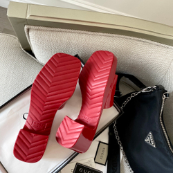 Gucci Rubber Slide Sandal