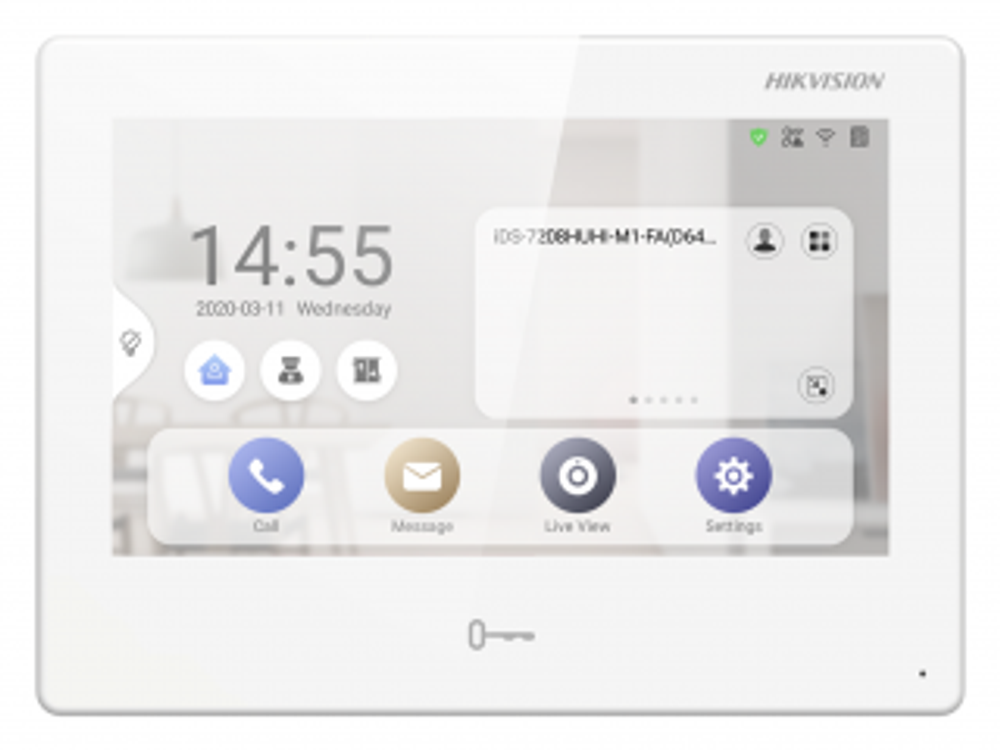 DS-KH9310-WTE1/B Монитор IP-домофона