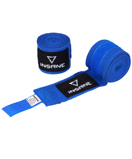 Бинт боксерский COBRA, хлопок/нейлон, синий, 4,5 м