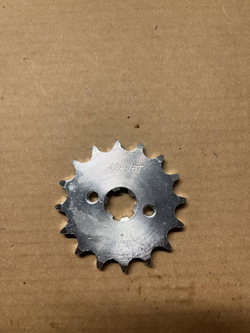 - Звезда ведущая 428-16 для мотоцикла, питбайка, мопеда с двигателем CG/CB, с валом 20 мм