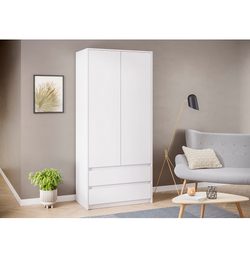 Шкаф для одежды и белья Айден ШК06-900, белый