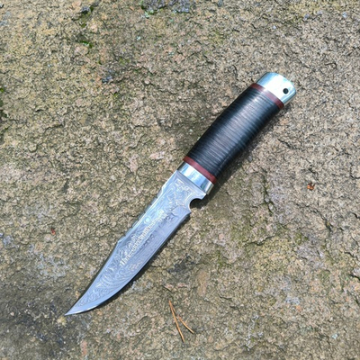 Нож НС-61 Иремель, алюминиевые вставки (Златоуст)