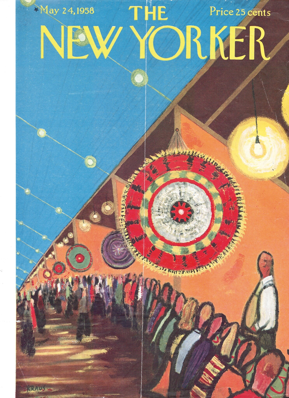Журнал The New Yorker 24-05-1958