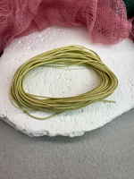 Шнур для плетения браслетов 0,6 мм, Салатовый (5 м)