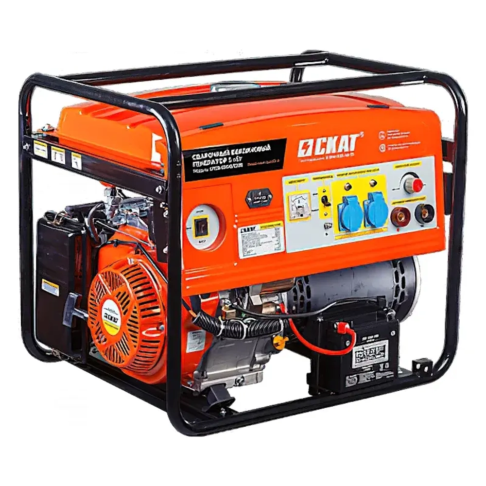 СКАТ УГСБ-5000/230Е бензиновый генератор