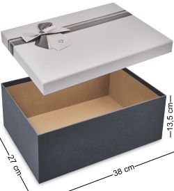 WF-180/3-A Коробка бол., серый/графитовый