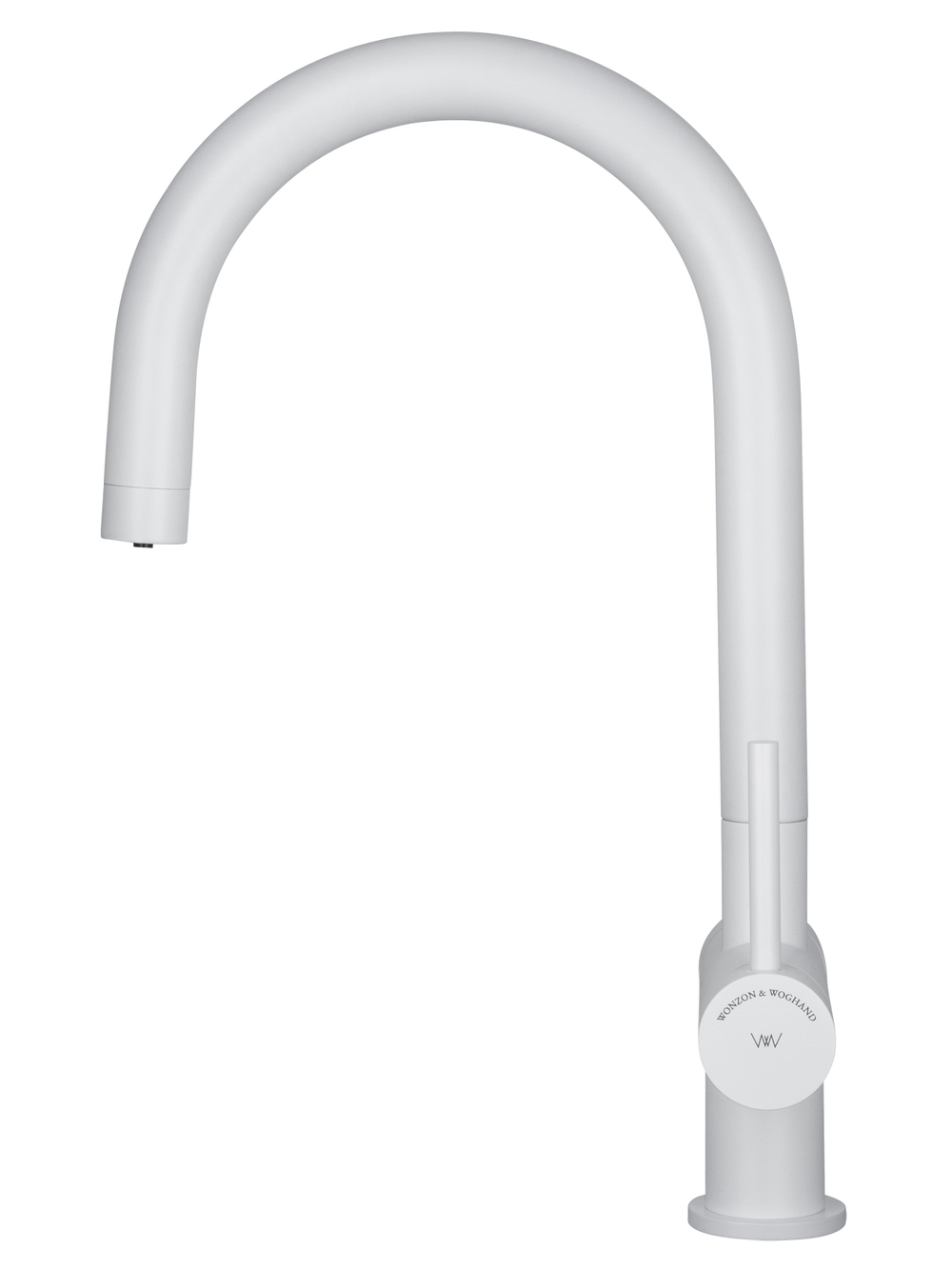 Смеситель для кухни c подключением фильтра WONZON & WOGHAND, Белый матовый (WW-3211-MW)