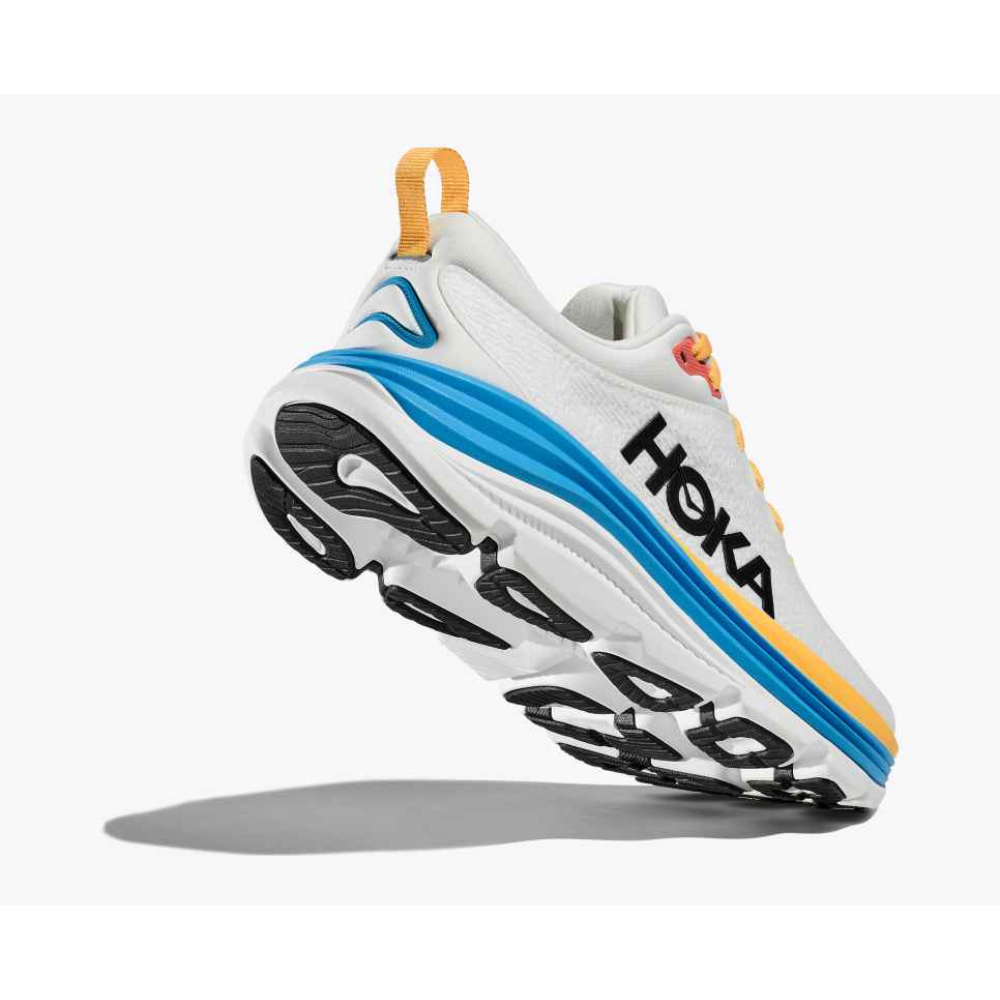 Кроссовки женские HOKA W GAVIOTA 5 Blanc De Blanc / Swim Day