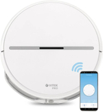 Робот-пылесос Vitek VT-1807, 25Вт, белый/белый