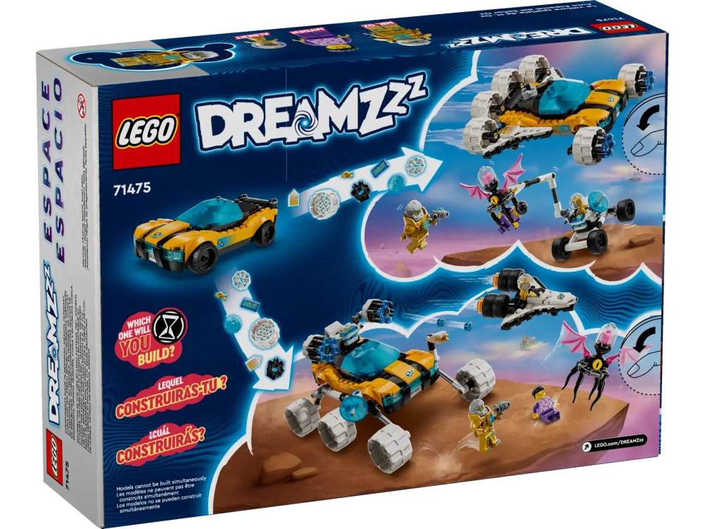 Конструктор LEGO DREAMZzz 71475 Космический автомобиль мистера Оза