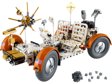 Конструктор Лего Техник Луноход НАСА Аполлон 42182 | LEGO Technic NASA Apollo Lunar Rover LRV набор 1913 деталей 18+