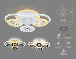 Ambrella Потолочный светодиодный светильник с пультом Ice FA2951
