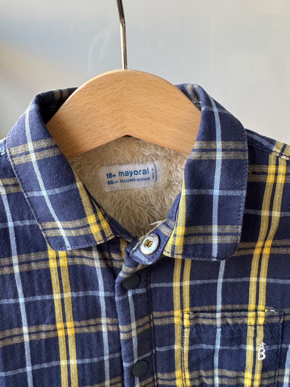 Утепленная рубашка Mayoral, 86