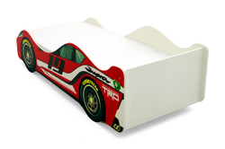 Кровать-машина Бельмарко Супра красная