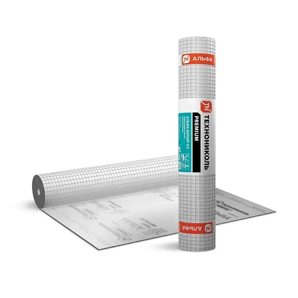 Пароизоляционная пленка ТехноНИКОЛЬ Альфа Барьер 4.0 (МАСТЕР БАРЬЕР 4.0)