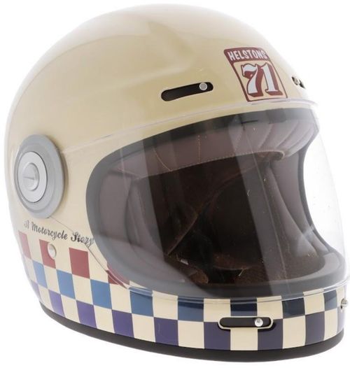 Casque Course Full Face Carbone / Бежевый