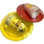 Набор бумажной посуды на 6 персон Домашний Сундук ДС-357