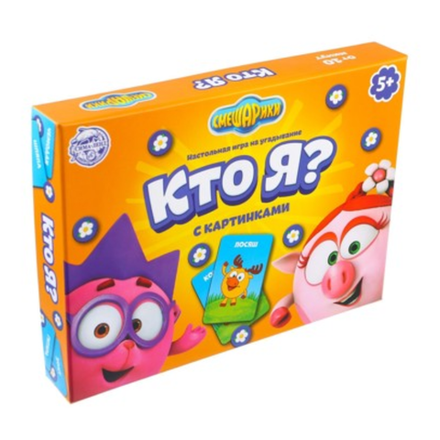 Настольная игра Кто я Смешарики