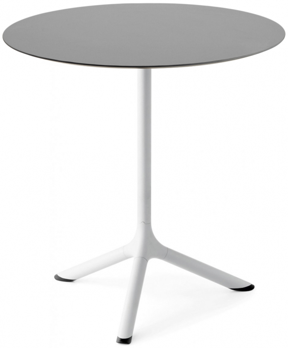 Стол ламинированный обеденный Scab Design Tripe, белый, светло-серый