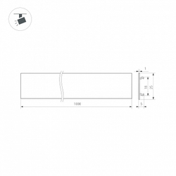Крышка Arlight 038422