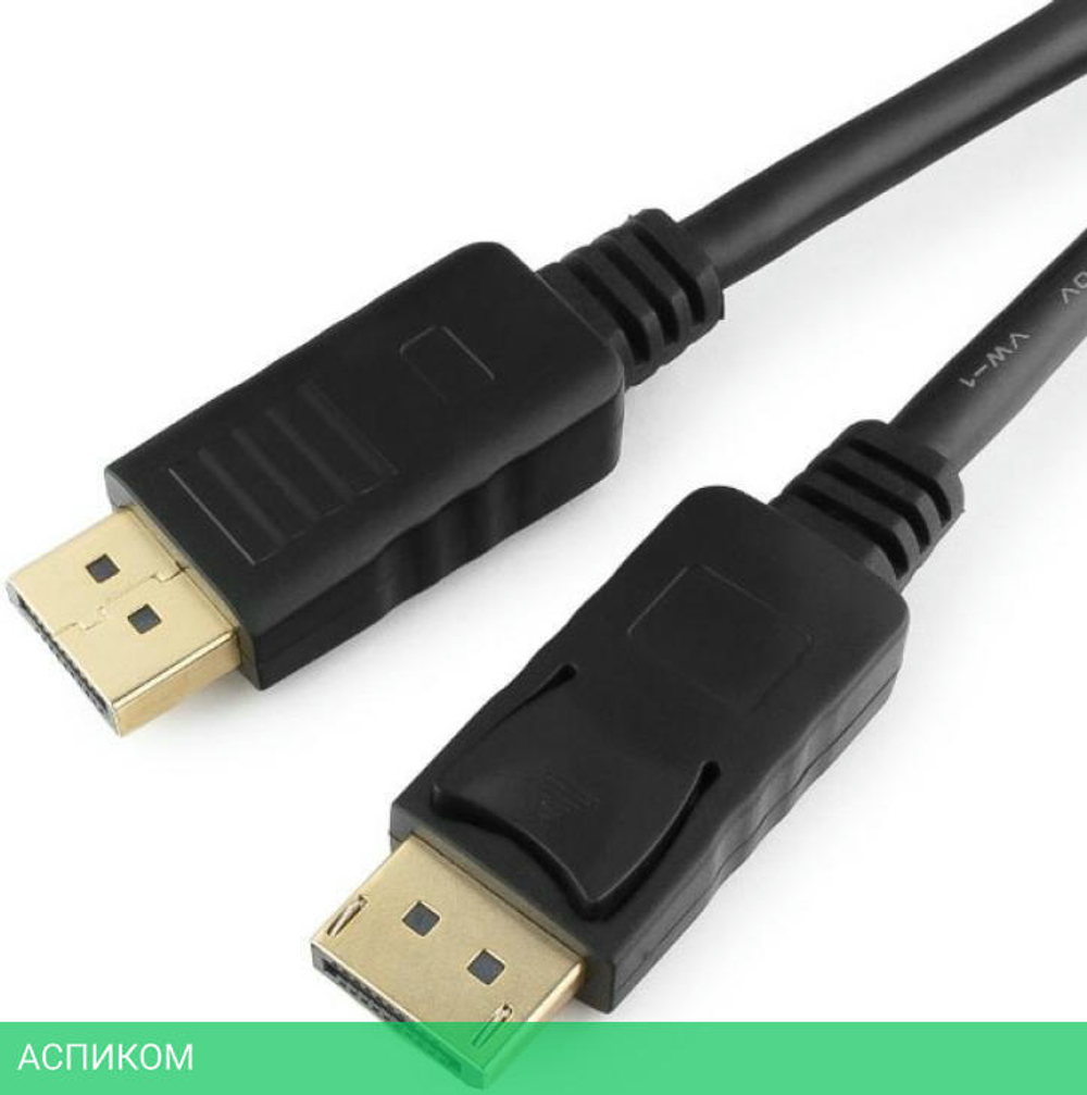 Кабель Cablexpert CC-DP2-5M черный
