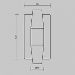 Бра Maytoni Arana MOD401WL-L6BS3K