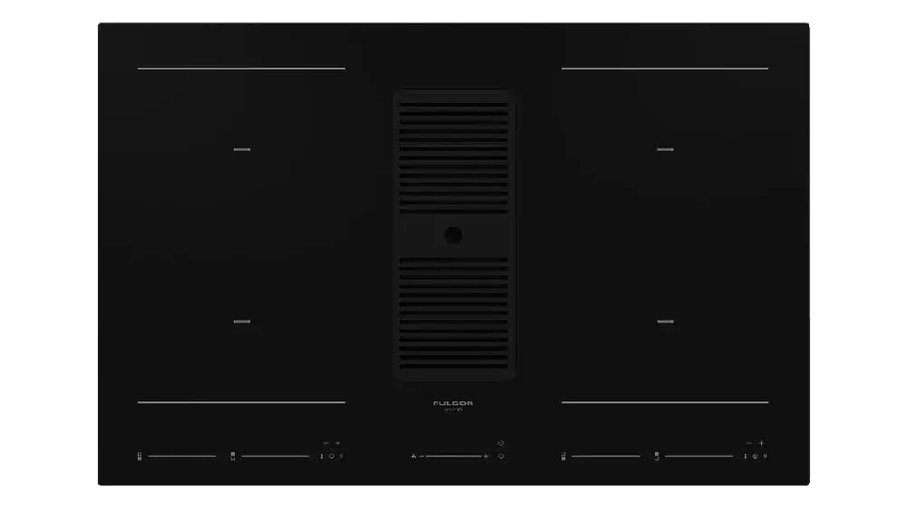 Индукционная варочная панель с вытяжкой FULGOR-Milano FCLHD 8041 HID TS BK 2