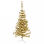 Ёлка «Теплая вьюга» 90 см, ПВХ (90 веток), Золото